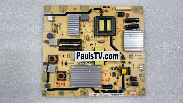 TCL Power Supply Board 81-PE421C8-PL290AA for TCL 50FS5600 / 50FS5600TAAA and more