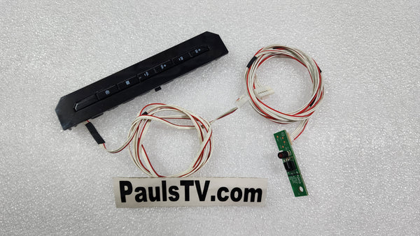 TCL IR Remote Sensor and Buttons Assembly 40-F360CA-IRB2LG / 40-F3500A-KEC2HG for TCL 50FS5600 / 50FS5600TAAA