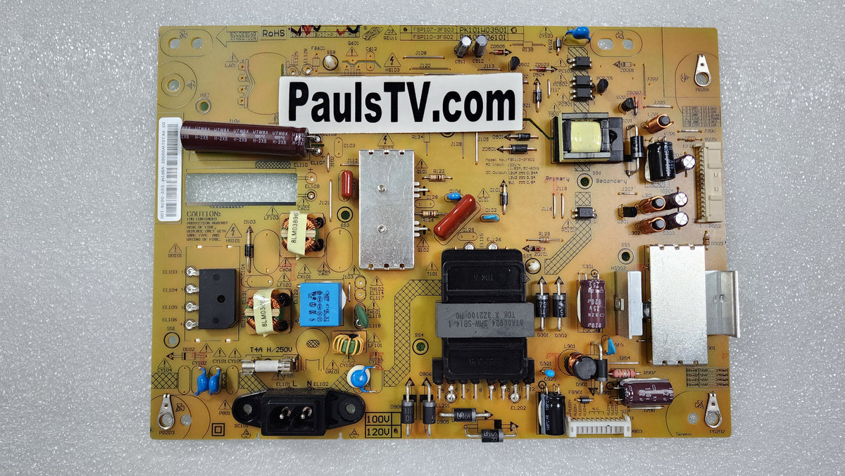 Alimentation Toshiba 65L5400U - 75039428 (PK101V3740I) - Occasion Fonctionnelle