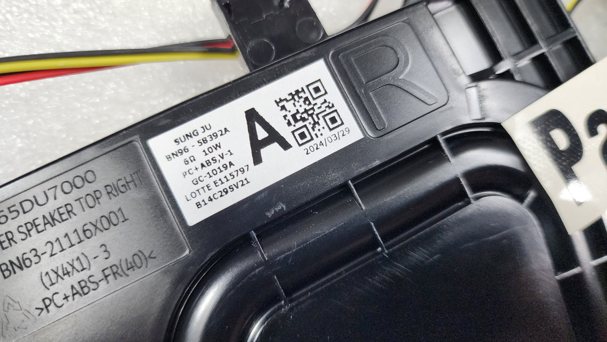 BN96-58392A Samsung Speakers for Samsung TV UN65DU7200F