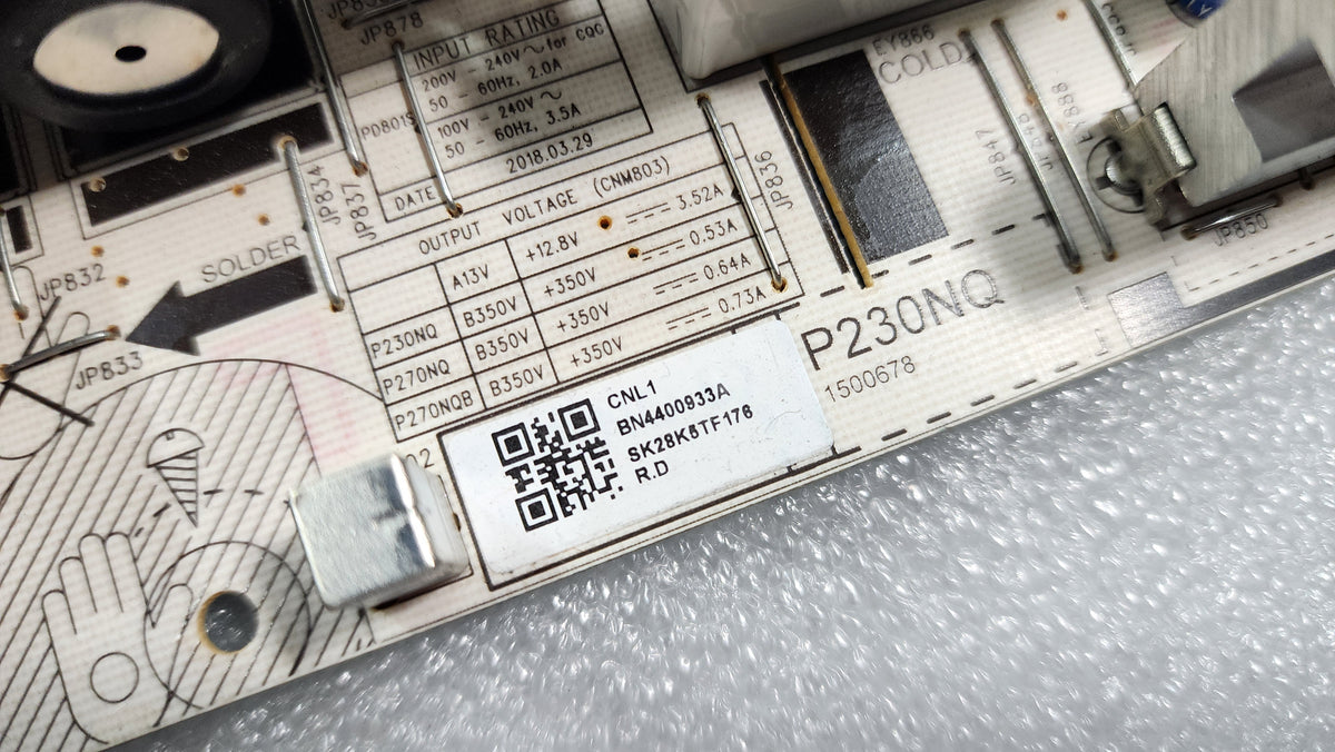 Samsung Power Supply Board for One Connect Box BN44-00933A