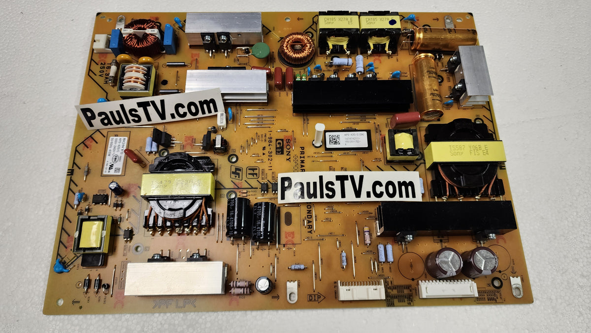 Sony Power Supply Board 1-474-715-11 / 1-474-715-12 (APS-419) For XBR49X900F, XBR55X900F, XBR55X950G