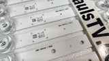 LED Backlight Strips BN96-50315A and BN96-50316A for Samsung UN55TU8000F, UN55TU700DF, UN55TU7000F, UN55TU8200F