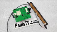 Botón de encendido, sensor IR y conjunto de botones BN96-07666B/ BN96-04853B para Samsung PN42A410C1D / PN42A410C1DXZA 