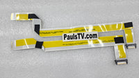 Cables LVDS Sony 1-848-919-11 y 1-848-917-11 para Sony XBR65X900C / XBR-65X900C 