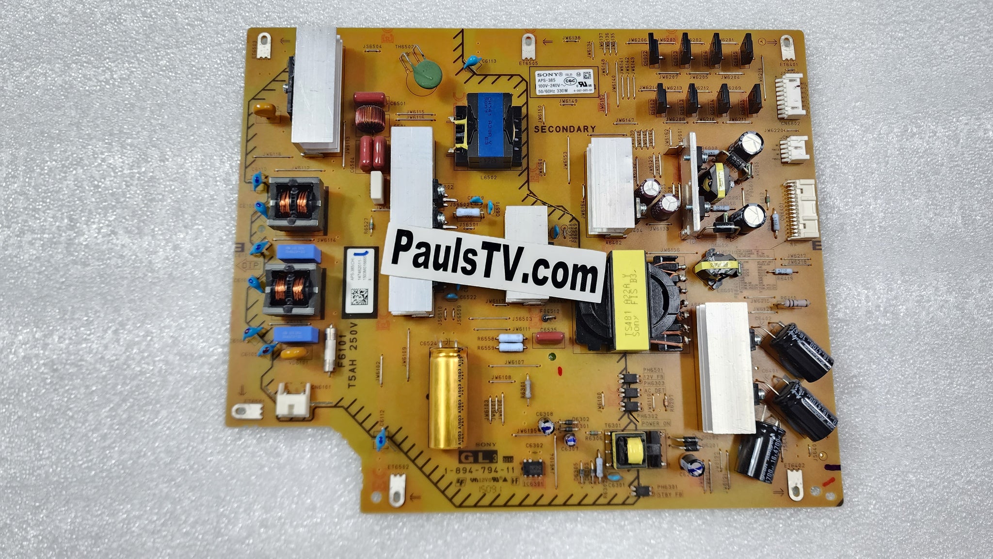 Sony XBR-55X850C GL3 Power Supply Board high quality APS-385(CH) 147462011-1511M021027-B