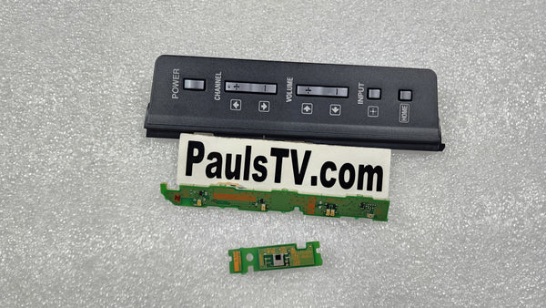 Conjunto de botones y sensor remoto IR Sony A-1494-141-A H3V / A-1508-001-A H4 para Sony KDL46VL160 / KDL-46VL160 