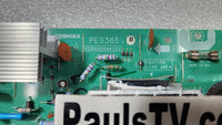 Toshiba Power Supply Board PE0365B / 75007520 for Toshiba 52LX177, 52HL167