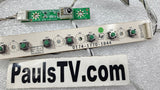 Vizio IR Remote Sensor and Buttons 3642-0042-0189 / 3632-0052-0156 for Vizio VO47LFHDTV10A