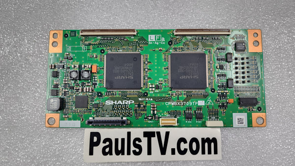 Sharp T-Con Board CPWBX3709TPZZ for Sharp LC-32D62U, LC-32GP1U