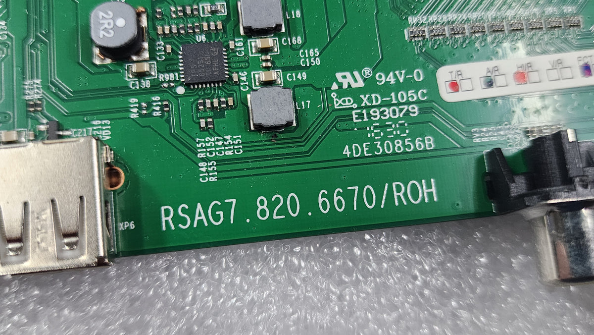 Main Sharp Lc-55q7530u Rsag7.820.8353/roh Hd55 | Meses Sin Interés