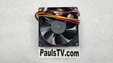 Fujitsu Cooling Fan D09A-12PH-06A for Fujitsu P50XHA40US, P50XTA51UBb, P42HHA30WS