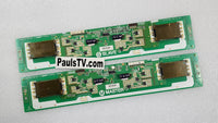 Vizio Backlight Inverters 6632L-0392A / 6632L-0393A for Vizio GV47LFHDTV10A and more