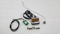 TCL Power Button, Wifi, and IR Remote Sensor 07-RT8812-MA2G / 08-43D2903-FB300AA for TCL 55R615, 49S405TCAA, 65R617