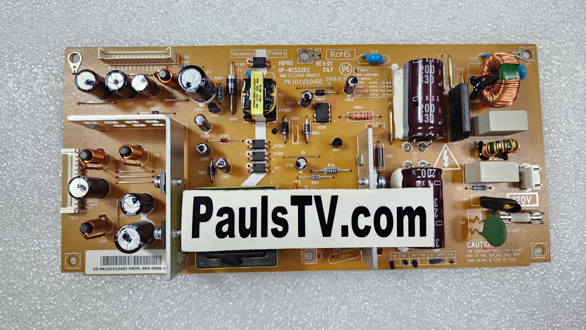 Toshiba Parts – Pauls TV