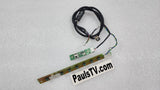 Vizio Buttons and IR Remote Sensor 3850-0052-0156 / 3850-0052-0189 for Vizio VP50HDTV20A