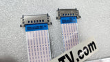 BN96-61104A, BN96-61105A Samsung LVDS Cables, FFC Panel Cable for Samsung QN83S85FAE, QN83S85FAEXZA