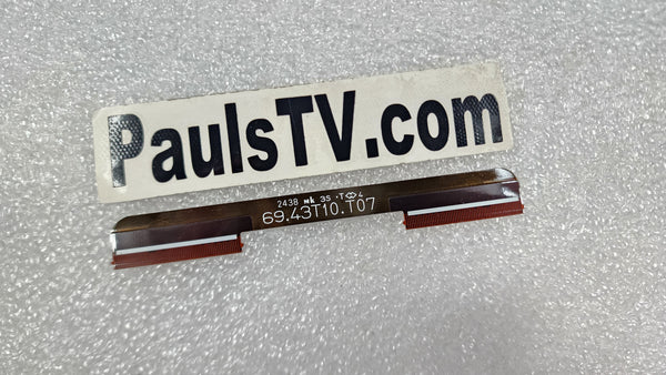 69.43T10.T07 Samsung FFC Panel Cable for Samsung TV QN50Q7FAAF, QN50Q7FAAFXZA