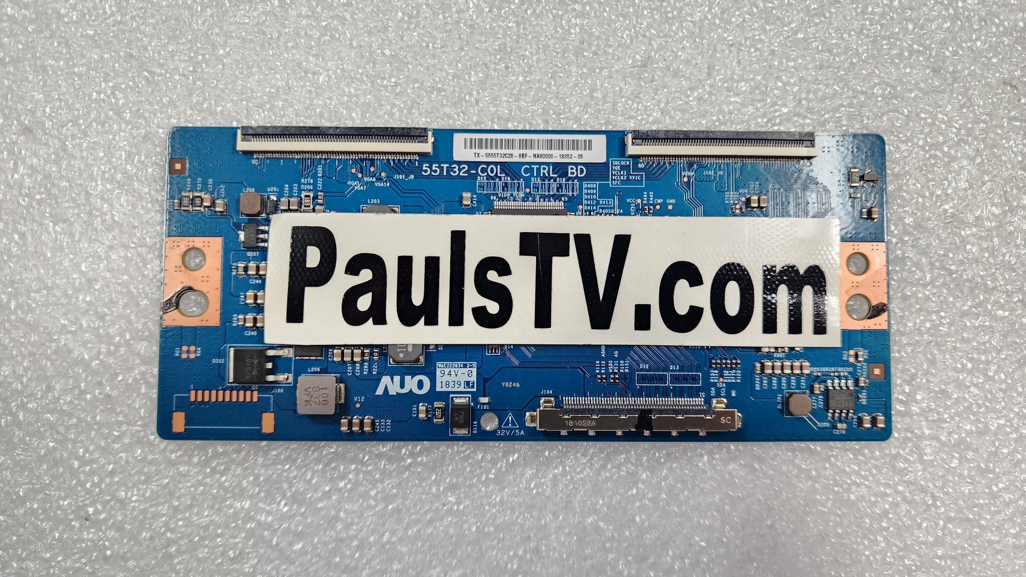TX-5555T32C28 / 55T32-C0L T-Con Board for Seura, Vizio, Toshiba