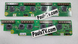 Upper Y-Buffer TXNSU1EPUU / TNPA4780 & Lowe Y-Buffer TXNSD1EPUU / TNPA4781 for Panasonic TC-P50X1