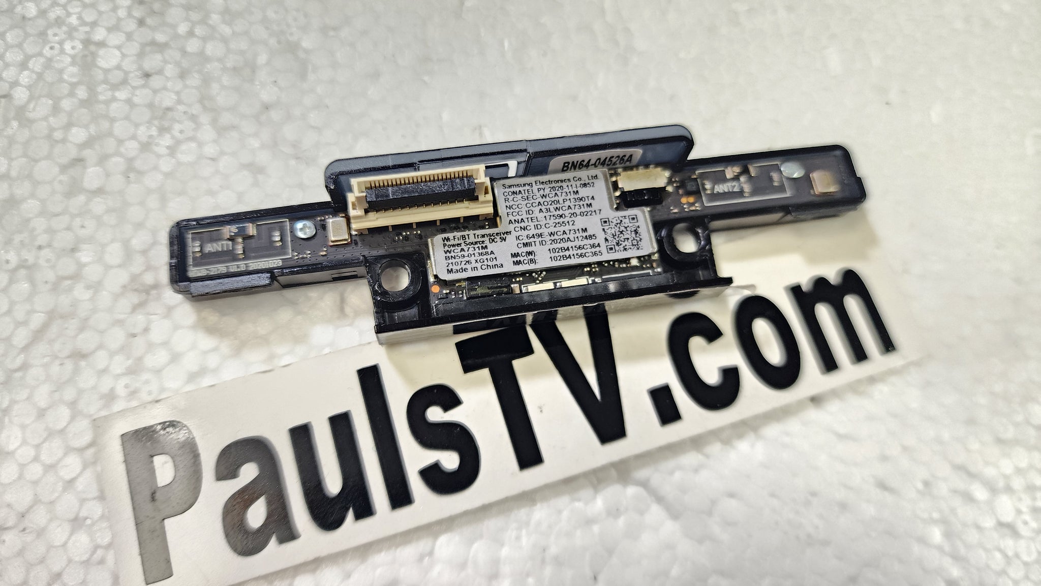 BN59-01359A WIFI MODULE for UN50AU8000FXZA UN65AU8000F UN85AU8000F  UN85AU800DF | eBay WIFIおよびBluetoothワイヤレスモジュールBN59-01360A WCA731M WCA734M 649E-WCA731M