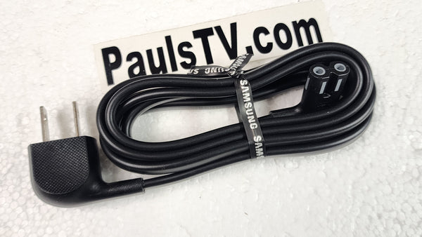 Cable de alimentación de TV Samsung OEM 3903-001117 Rt-Ang de 2 clavijas 